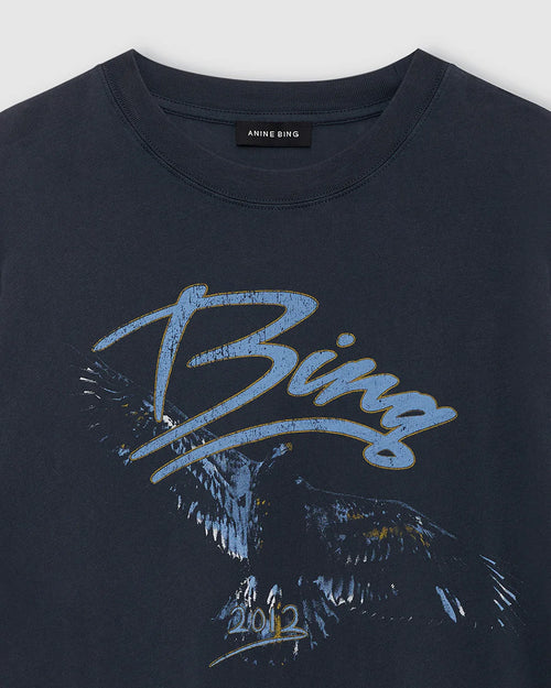 KENT TEE EAGLE / WASHED BLACK