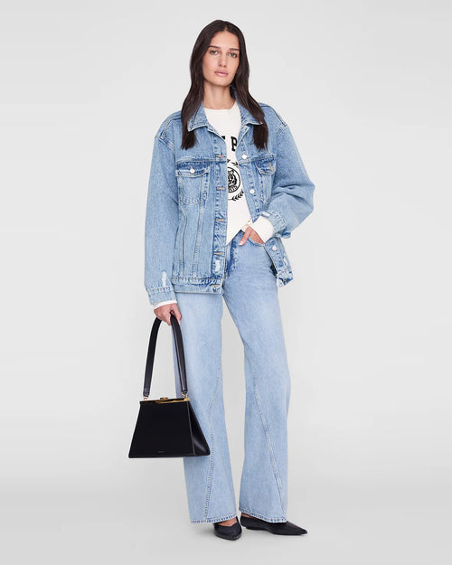 MILES SWEATSHIRT COLLEGIATE / CREAM