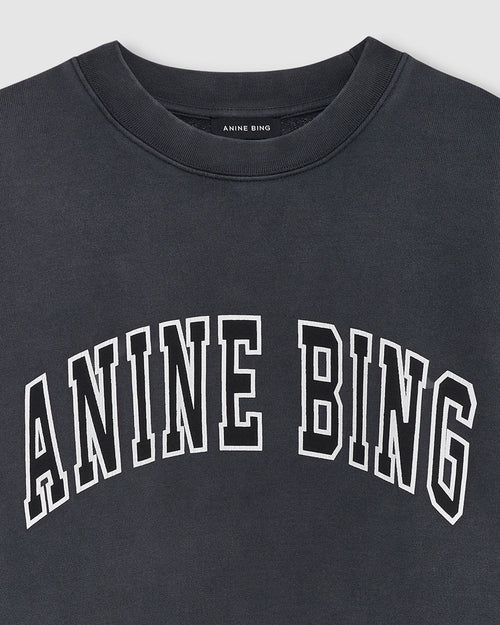 MILES SWEATSHIRT ANINE BING / WASHED BLACK