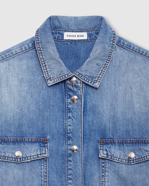 PAXTON SHIRT / TIDAL BLUE