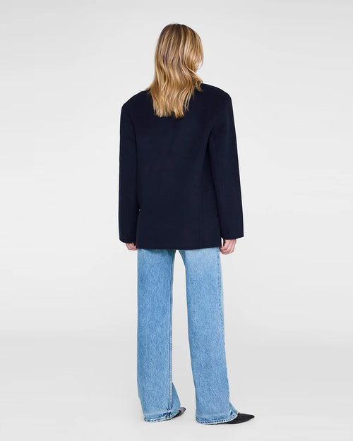 QUINN BLAZER / MIDNIGHT BLUE CASHMERE BLEND