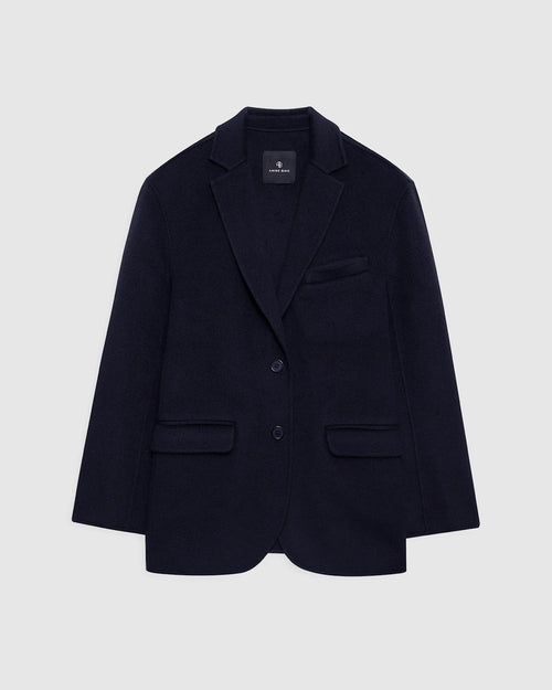 QUINN BLAZER / MIDNIGHT BLUE CASHMERE BLEND
