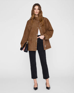 ROUX JACKET / TOBACCO