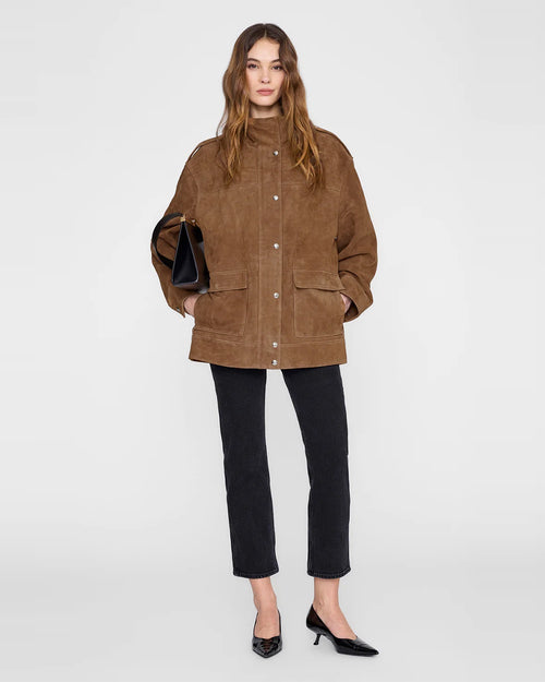 ROUX JACKET / TOBACCO