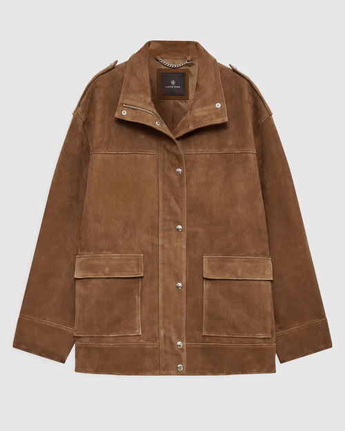 ROUX JACKET / TOBACCO