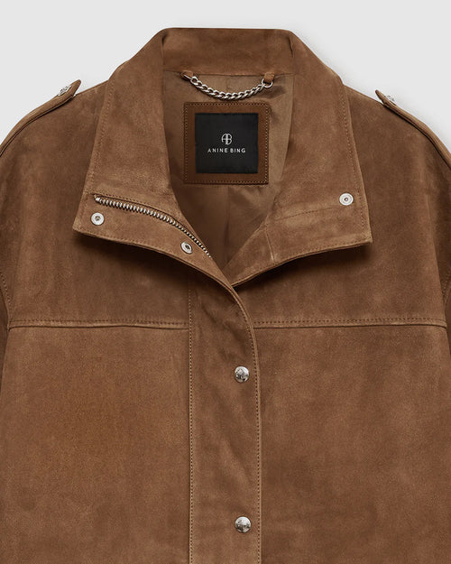 ROUX JACKET / TOBACCO
