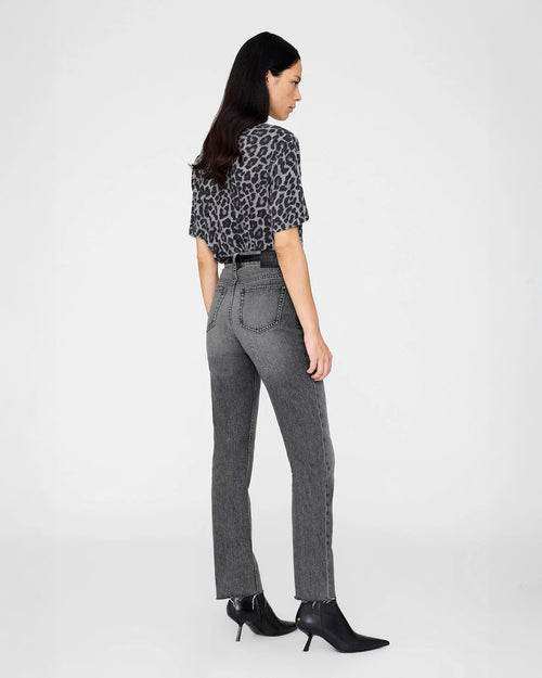 COHEN TEE / GREY LEOPARD