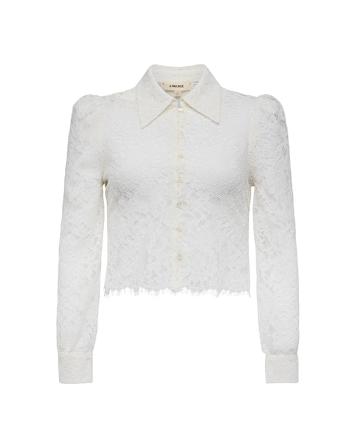 ANITA LACE BLOUSE / IVORY