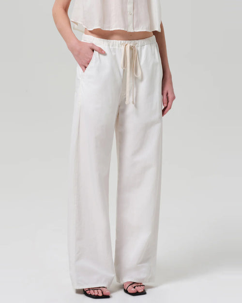 AURORA PULL ON TROUSER / CREAM