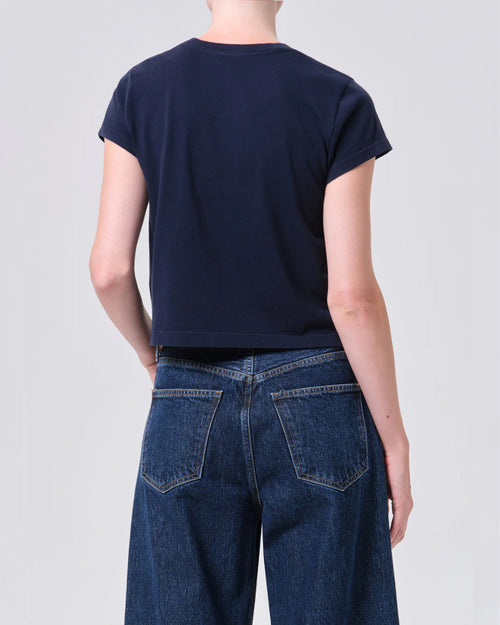 ADINE SHRUNKEN TEE / STORM