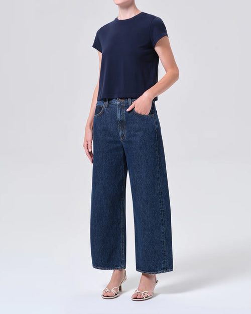 ADINE SHRUNKEN TEE / STORM