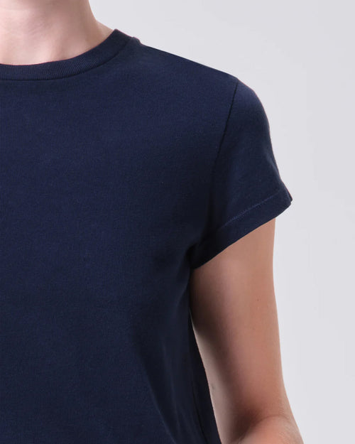 ADINE SHRUNKEN TEE / STORM