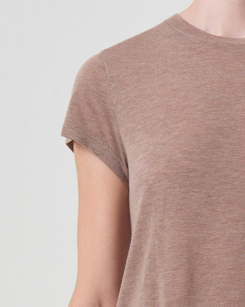 ADINE SHRUNKEN TEE / CHAI