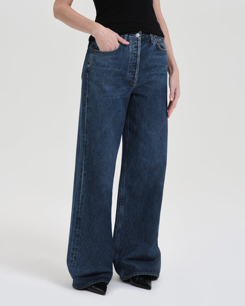 DAME HIGH RISE WIDE LEG NO CUFF / ENAMOUR