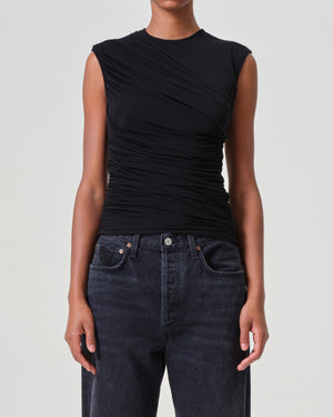 ESTER TWIST TANK / BLACK