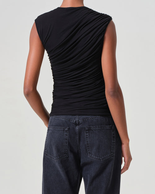 ESTER TWIST TANK / BLACK