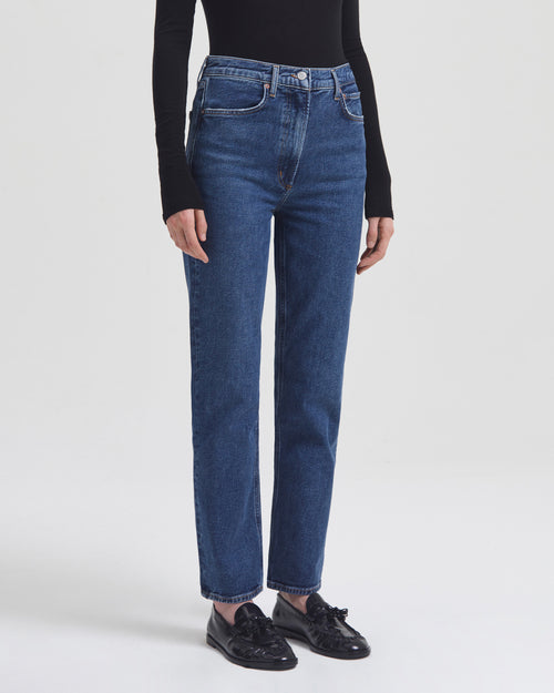 HIGH RISE STOVEPIPE JEAN / ASPIRE
