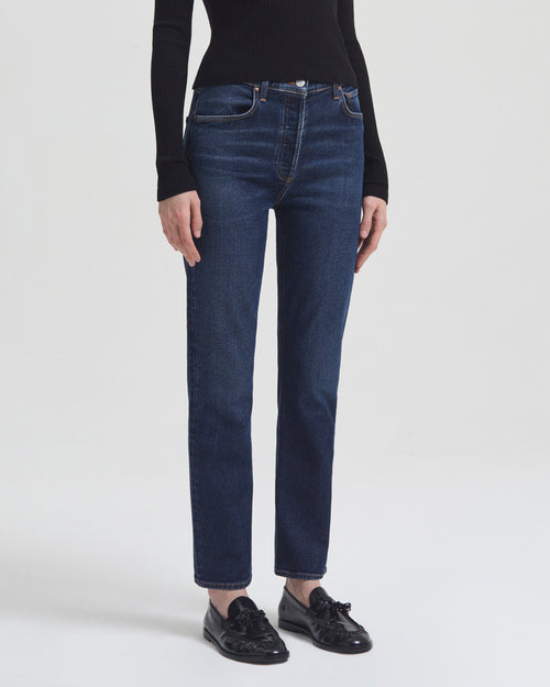 RILEY LONG HIGH RISE STRAIGHT / DIVIDED