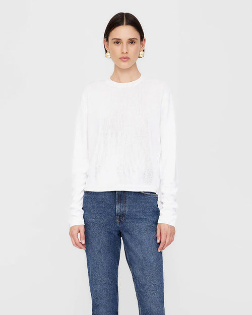 GIORGIO LONG SLEEVE SWEATER / IVORY