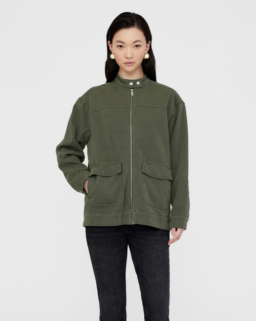 HENRY JACKET / ARMY GREEN