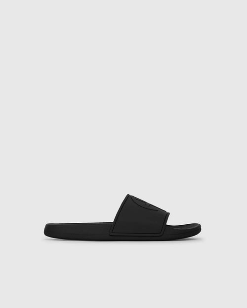 ISLA SLIDES / BLACK MONOGRAM