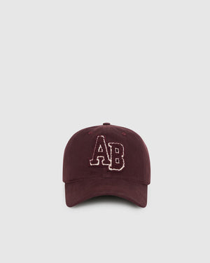 JEREMY BASEBALL CAP LETTERMAN / DARK BURGUNDY