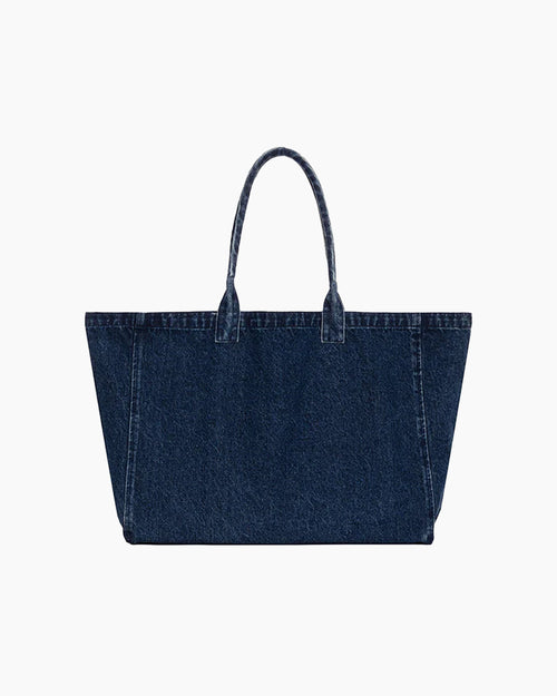 LEO DENIM TOTE / INK BLUE