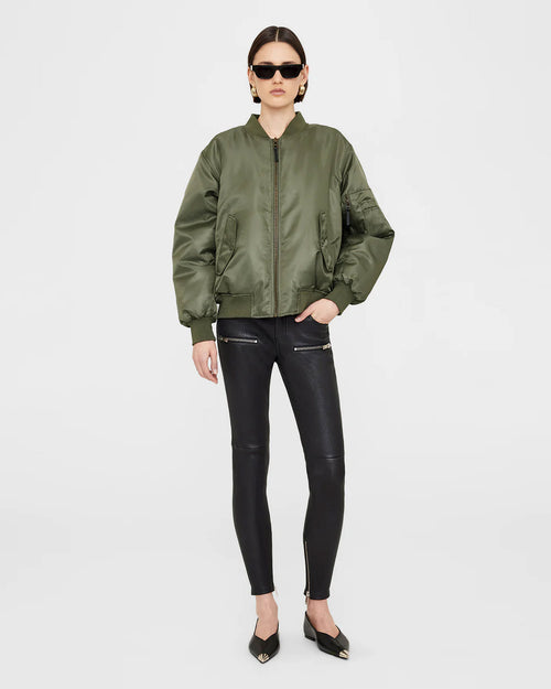 LEON BOMBER / ARMY GREEN