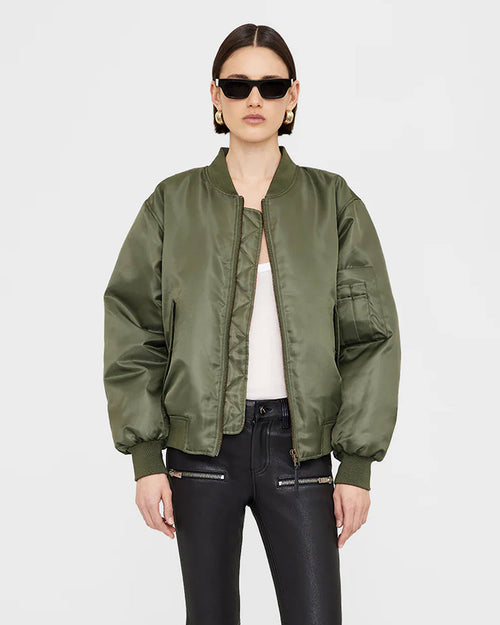 LEON BOMBER / ARMY GREEN