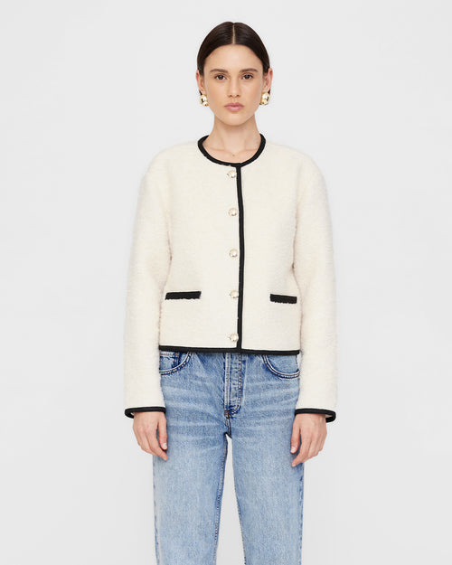 LOGAN JACKET / IVORY