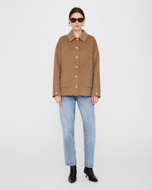 LUCA JACKET / CAMEL CASHMERE BLEND