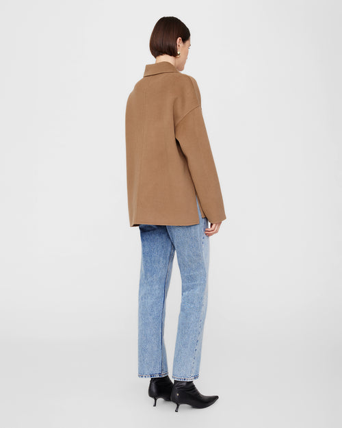 LUCA JACKET / CAMEL CASHMERE BLEND