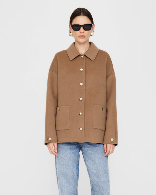 LUCA JACKET / CAMEL CASHMERE BLEND