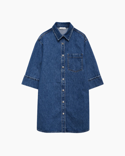 MARY DRESS / FRESHWATER BLUE
