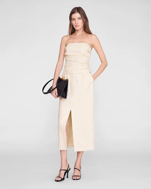 MEREDITH SKIRT / CREAM