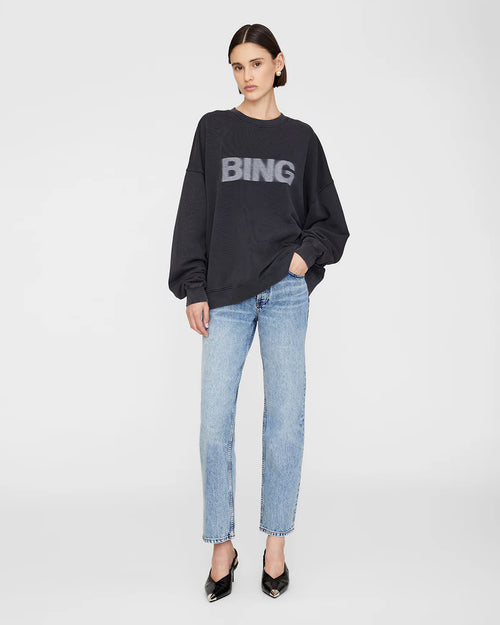 MILES SWEATSHIRT BLUR / VINTAGE BLACK