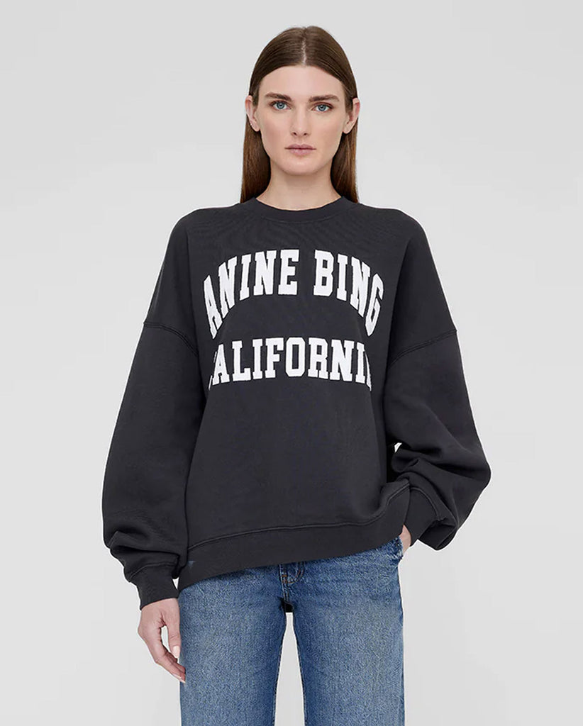 MILES SWEATSHIRT ANINE BING / VINTAGE BLACK – FABRIC