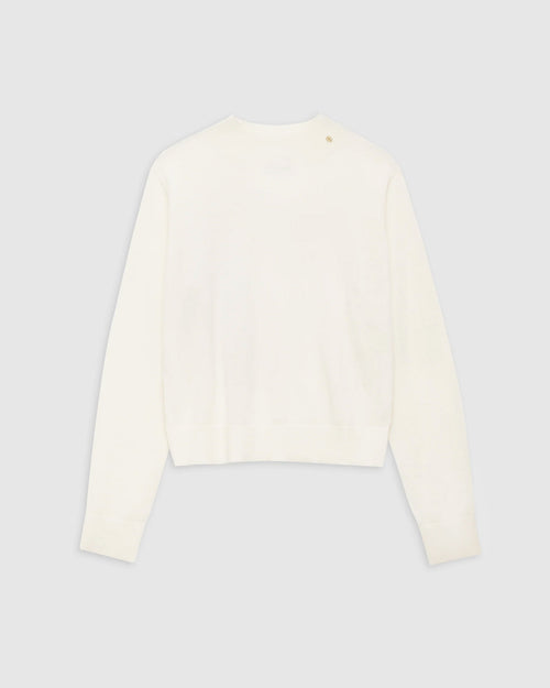 MONIQUE LONG SLEEVE SWEATER / IVORY