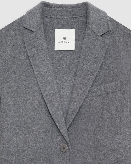 QUINN BLAZER / HEATHER GREY