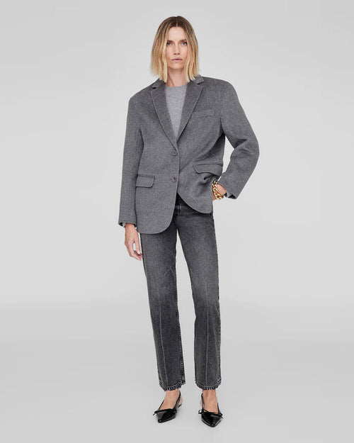 QUINN BLAZER / HEATHER GREY