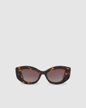 RENNES SUNGLASSES / DARK TORTOISE