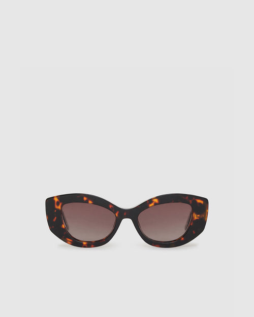 RENNES SUNGLASSES / DARK TORTOISE