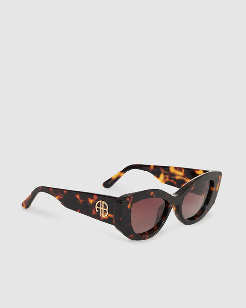 RENNES SUNGLASSES / DARK TORTOISE