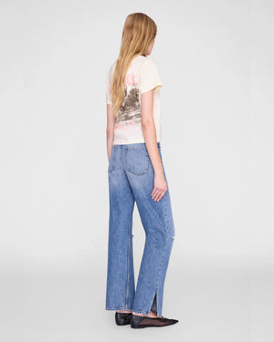 SHELLEY TEE SURFER / WASHED BUTTERCREAM