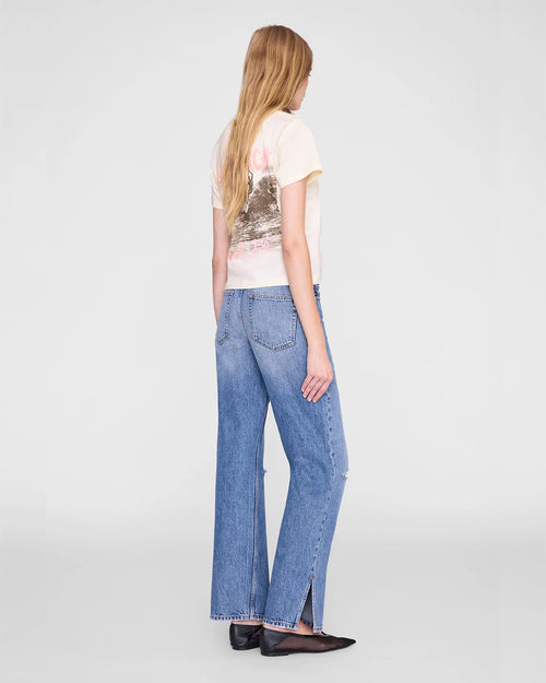 SHELLEY TEE SURFER / WASHED BUTTERCREAM