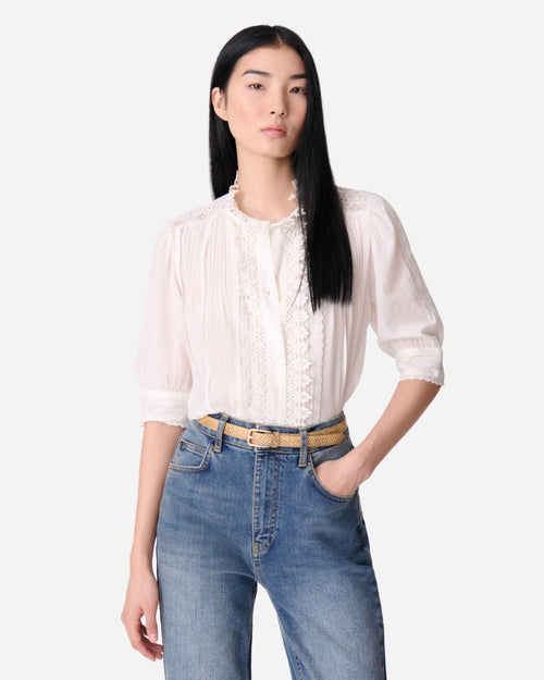 ARSENENEO BLOUSE / BLANC