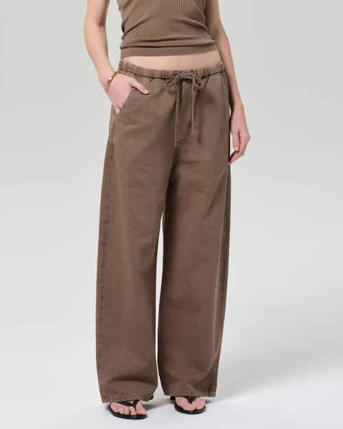 AURORA PULL ON TROUSER / COCOA