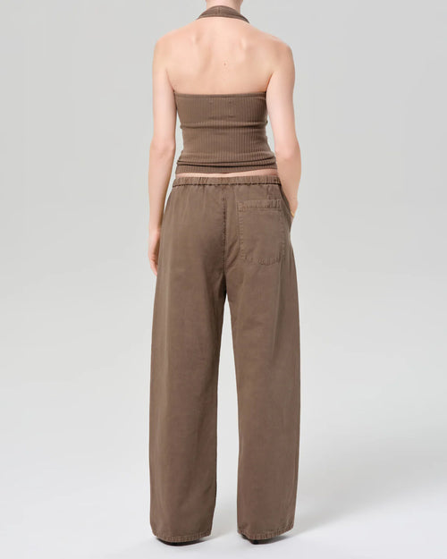 AURORA PULL ON TROUSER / COCOA