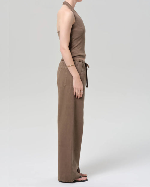 AURORA PULL ON TROUSER / COCOA