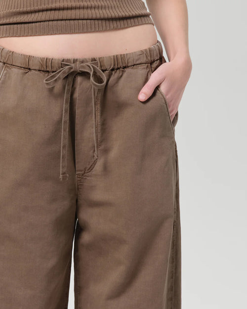AURORA PULL ON TROUSER / COCOA
